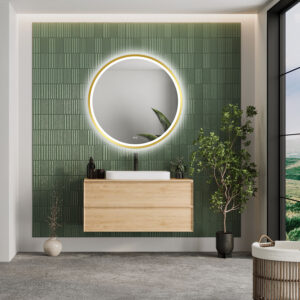 Lustro Venti podświetlane Orion Gold fi 60cm